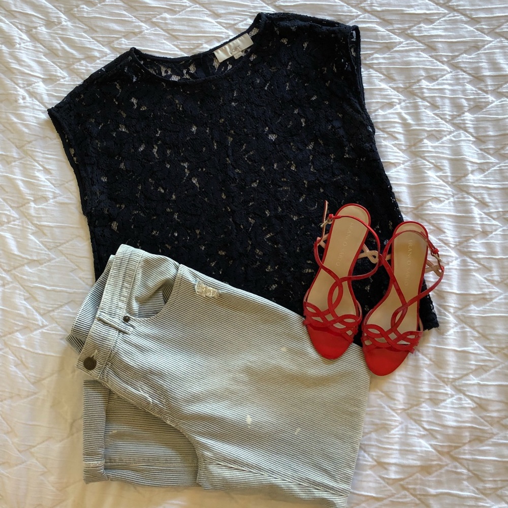 LOFT lace top